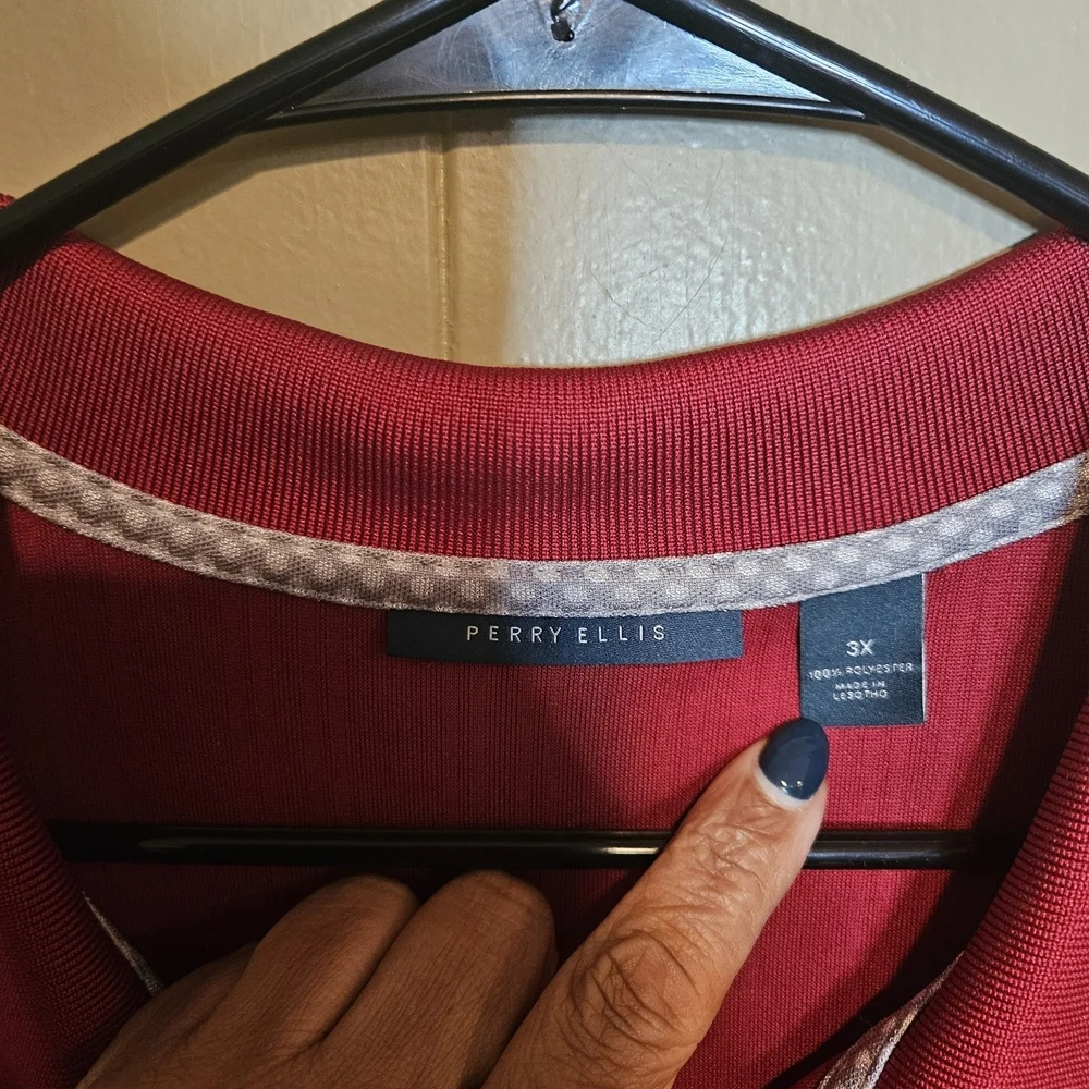 Men's Red Polo Shirt